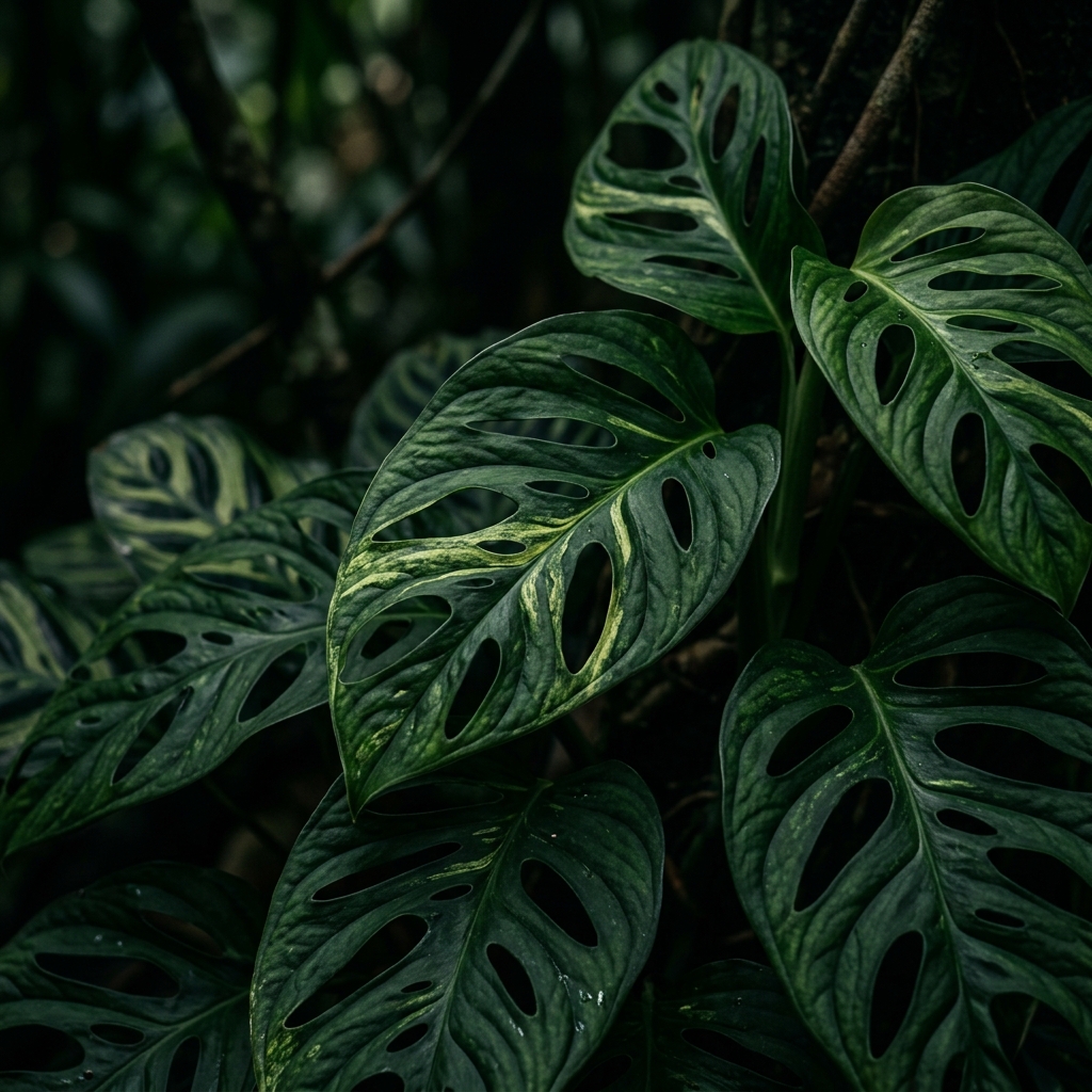 Tropical Foliage Background